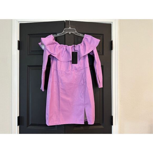 KENDALL + KYLIE Women's Regular Off-The-Shoulder Mini Dress - Picture 2 of 9